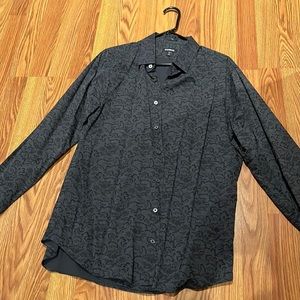 Black paisley Express Dress shirt